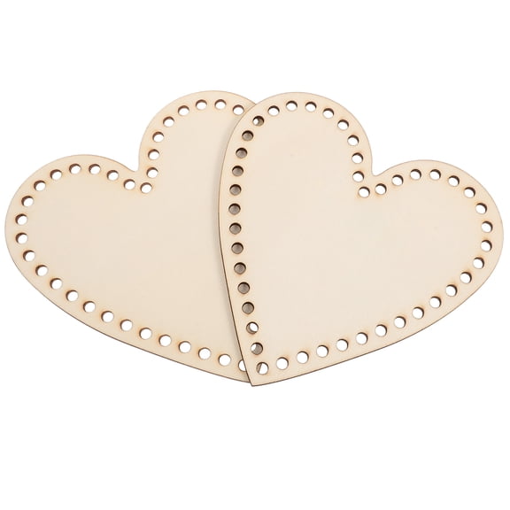 SEWCHICS Macrame Supplies Wooden Beige 2Pcs Diy Craft Project Kit