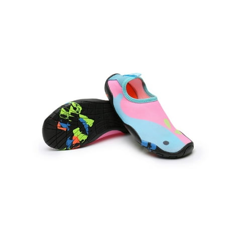 

Sehao Boys Sneakers Kids Toddler Boys Girls Cartoon Outdoors Water Shoes Barefoot Quick-Dry Aqua Socks Non-Slip Rubber Sole Snorkeling Shoes 3-8Y Kids and Mother A 29-30