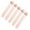 Rose, variante sur Tachiuwa 5x Organiseur de Câbles Réutilisable Gestion des Cordons Attaches de Câbles en Silicone Polyvalentes Multicolore