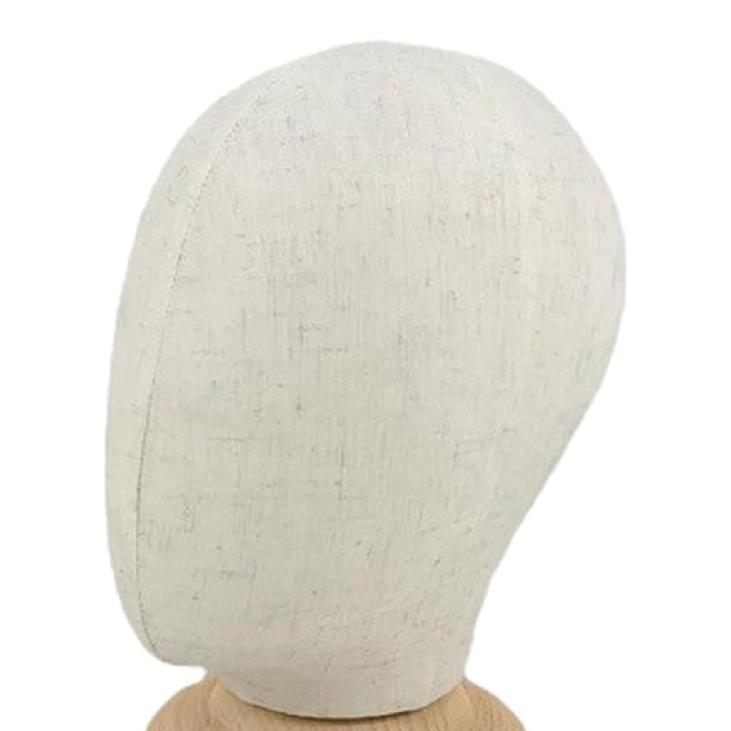 21'' Block Head Head Manikin w/ displaying hats, caps, headphs, jewellery, glasses, and !