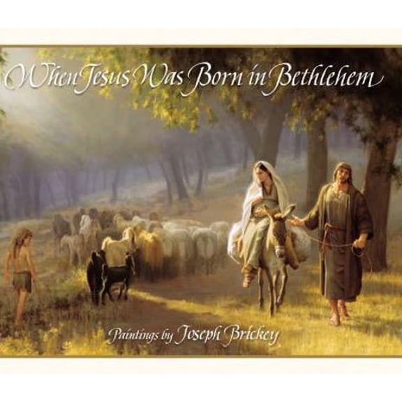 Pre-Owned When Jesus Was Born in Bethlehem (Hardcover) 1573458414 9781573458412