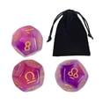 thumbnail image 1 of 3Pcs Acrylic Astrological Dice Constellation Dice for 12 Sided gifts Style G, 1 of 8