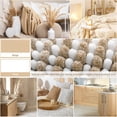 thumbnail image 3 of Juego de alfombras y tapetes de baño BSICPRO Chenille Beige, 2 piezas, 3 of 5