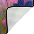 thumbnail image 5 of SKYSONIC Fairyland Flowers Watercolor Non-Slip Area Rug, Floor Carpet Comfort Floor Mats Decor for Indoor Front Porch Living Room Bedroom Kitchen, 36"x24", 5 of 5