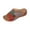 Red, variant on Womens Wedge Slide Sandals Summer 2026, Colorful Strap Slip On Platform Shoes, Orthopedic Arch Support Casual Walking Flip Flops for Plantar Fasciitis Black