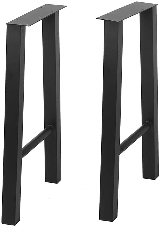 Metal Furniture Legs 28''Height 17.7''Wide,Black Cast Iron Coffee Table