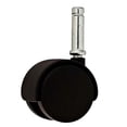 thumbnail image 1 of S846-347/V1757 - CASTER PLASTIC 2IN SWIVEL BLACK  (2 pcs/pkg), 1 of 1