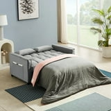Zechuan Convertible Sofa Bed with Pull Out Bed - 55