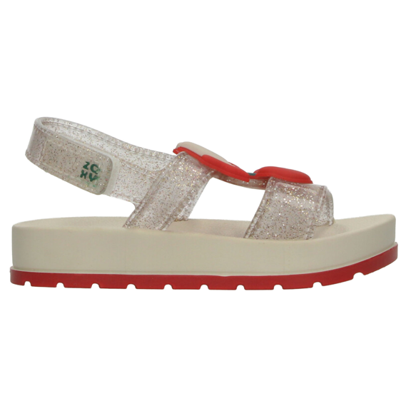 Sandalia Zaxy Niña Hueso Casual Cerezas T11-17 crema 15
