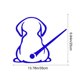 thumbnail image 3 of Bonitas siluetas de limpiaparabrisas para perro, calcomanía para parabrisas trasero, calcomanía para limpiaparabrisas, calcomanía para auto, calcomanía para autos, 3 of 6