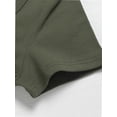 thumbnail image 7 of Women Tops V Neck Shirts Short Sleeve Casual Ribbed Slim Fitted T Shirts for Summer, 7 of 7