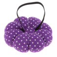 thumbnail image 3 of Poupée de Coussin de Citrouille Violette Portable, 3 of 5