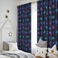 thumbnail image 5 of Blackout Kids Curtains,Neon Controllers Games Icons Black Pattern Childrens Insulated Curtains Set Of 2,Bedroom Essentials,Toddler Room Decor 52"x84", 5 of 5