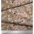 thumbnail image 2 of Soimoi Poly Georgette Fabric Marble Stone Texture Print Fabric by Yard 52 Inch Wide, 2 of 3