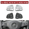 thumbnail image 3 of Car Steering Wheel Buttons Control Switch Cover For BENZ A B CLA CLS GLA GLS GLE Class W176 W246 W218 W172 A0999050600, 3 of 7