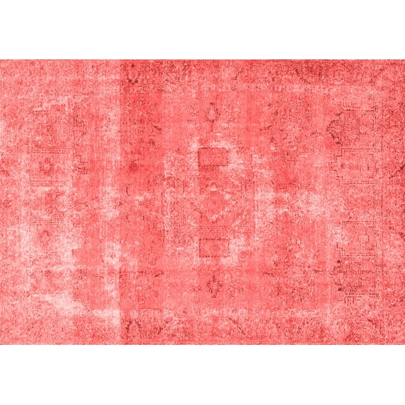 Ahgly Company Indoor Rectangle Persian Red Traditional Area Rugs, 5' x 7'