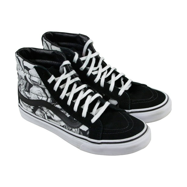 Vans Vans Sk8 Hi Slim Mens Black Textile High Top Lace