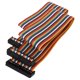 thumbnail image 2 of 50cm 34 Pin 34 forma F/F Conector IDC de cable de cinta plana de color Arco iris 2pcs Unique Bargains Cable plano IDC, 2 of 3