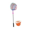 thumbnail image 1 of S SERENABLE Filet de Pêche Portable Filet Papillon pour Voyage Activités Extérieures Été Rose, 1 of 9