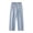 01#Light Blue, variant on Mens Baggy Jeans Stretch Casual Loose Fit Jeans Streetwear Denim Pants