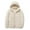 White, variant on Winter Jackets For Women Hooded Front Zipper Plus Size Quilting Cardigan Lightweight Casual Thermal Coat With Zip Pockets (XL, White)