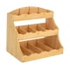 thumbnail image 2 of Organizador de bolsas de té, organizador de la cafetería de estante de condimentos de café soporte de almacenamiento de condimentos para la, 2 of 9