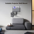 thumbnail image 2 of Soporte de pared para proyector suptek MA1330YT Universal, 6.6 libras, 2 of 6