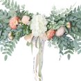 thumbnail image 2 of verde artificial Flor boda Fondo Jardín Corona colgante coración floral con para la cumpleaños boda Macarena arco flores, 2 of 7