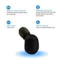 thumbnail image 4 of SHARE SUNSHINE Wireless Earbuds In-Ear Bluetooth Headphones with Digital Display Charging Case-Black, 4 of 6