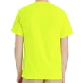 thumbnail image 5 of Hanes Workwear Pocket T-Shirt, X-Temp Cooling, Men’s Basic Work Tee, Safety Green, XL, 5 of 5