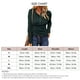 thumbnail image 5 of Camisas de manga larga para mujer, color puro, casual, con botones, estilo túnica, elegante para uso diario, 5 of 5
