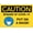 Warning Sign 3, variant on Caution Beware of Welding Flash Metal Sign 12 x 8 Inches - Rustproof Aluminum, Multicolor Design, Clear Warning for Indoor Outdoor Workshop, Welding Area