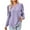 Purple, variant on qolati Women's Dressy Casual Embroider Long Sleeve Shirts 2023 Elegant V Neck Puffy Sleeve Tunic T-Shirt Loose Fit Basic Going Out Work Tops