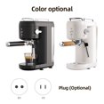 thumbnail image 4 of Leyfeng Electric Coffee Machine, Automatic Milk Frothing System, 1400W 20Bar Mini Coffee Maker with Portafilter, Single and Double Serve Filter Basket, Smart Brew for Latte Espresso Cappuccino, 4 of 9