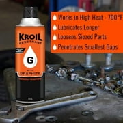 Kroil Penetrant with Graphite (Aerosol Spray-13oz Can-Single), High Temperature Penetrating Lubricant for Small Gaps, Corroded Metal, Seized Parts (PH132)