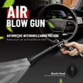 thumbnail image 5 of CSSAD Tornado Dry Cleaning Gun, Air Nozzle Blow Gun, Detailing Car Cleaning Gun, Blast Dirt and Debris Away for Interior Detailing, Interior Dryer Air Tools, 5 of 5