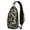 Military Camouf, variant on Military Camouflage Sling Backpack, Lightweight Tactical Crossbody Daypack with Anti-theft Strap, Ideal for City Walking, Short Trips, and Gym
