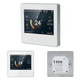 thumbnail image 3 of Tuya Thermostat WiFi Smart Heating Temperature Controller LCD Touch Display Wireless Thermostat, Black, 16A, 3 of 8