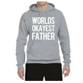 thumbnail image 2 of Wild Bobby,Worlds Okayest Father Gift for Father Dad Husband, Father's Day, Unisex Graphic Hoodie Sweatshirt, Heather Grey, Large, 2 of 3