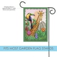 thumbnail image 3 of Toland Home Garden A Giraffe Toucan Share Giraffe Flag Double Sided 12x18 Inch, 3 of 5