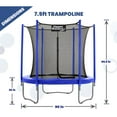 thumbnail image 2 of Machrus Upper Bounce 7.5 FT Round Trampoline Set with Safety Enclosure System - Backyard Trampoline - Outdoor Trampoline for Kids - Adults, 2 of 6