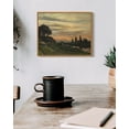 thumbnail image 4 of Drsoum Vintage Landscape Wall Art Rustic Farmhouse and French Country Decor for Home Office Kitchen Dining Room Hallway Bedroom 8x10in Natural Framed, 4 of 6