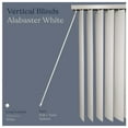 thumbnail image 3 of Mood Cordless Vinyl Sliding Door Blinds, Alabaster White, 78" x 84", 3 of 5