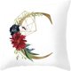 thumbnail image 1 of Funda De Cojín Con Letras En Relieve Doradas Y Decoración Con Iniciales De Rosas Decoración Del Hogar Para Primavera/Verano Regalo Para El Día De La Madre, 1 of 4