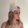 thumbnail image 2 of Diadema de cristal artificial Sunnimix Venda nupcial del pelo 130 cm, 2 of 6