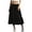 Black-1, variant on Aofany Flowy Skirts for Women High Waiste Skirt Midi Length Casual Tiered Skirts with Pockets