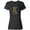 AB-Black, variant on Leopard Print Letter K Women's T-Shirt