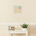 thumbnail image 3 of PinPix ArtToFrames 12x10 Custom Cork Bulletin Board    Poster Board Has a Fabric Style Canvas Finish, Framed in Satin White Frame (PinPix-263), 3 of 5