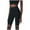 Black, variant on LYEAA Workout Leggings for Women High Waisted Butt Liftings Yoga Tights Stretchy Solid Running Five-Point Pants