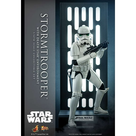 Star Wars Empire Strikes Back Stormtrooper Collectible 1/6 Scale Figure (Death Star Environment)